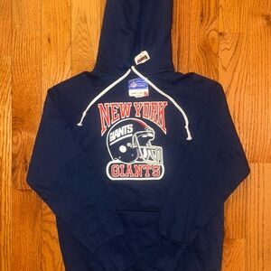 New York Giants Logo 7 Vintage Hoodie Size Medium NEW